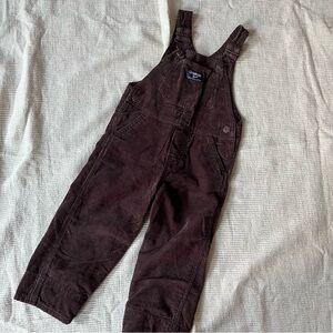 Oshkosh toddler corduroy overalls